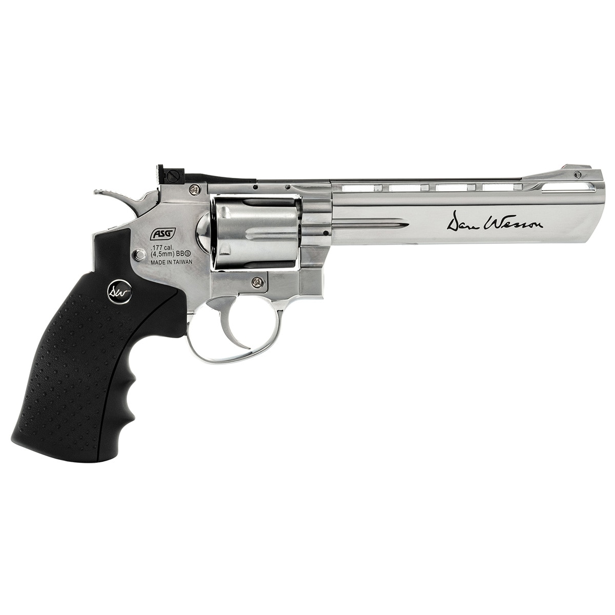 Wiatrówka - rewolwer Dan Wesson 6'' BB 4,5 mm Silver