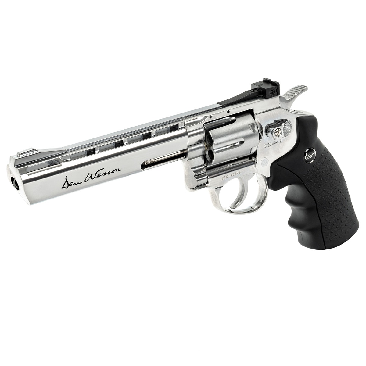 Wiatrówka - rewolwer Dan Wesson 6'' BB 4,5 mm Silver