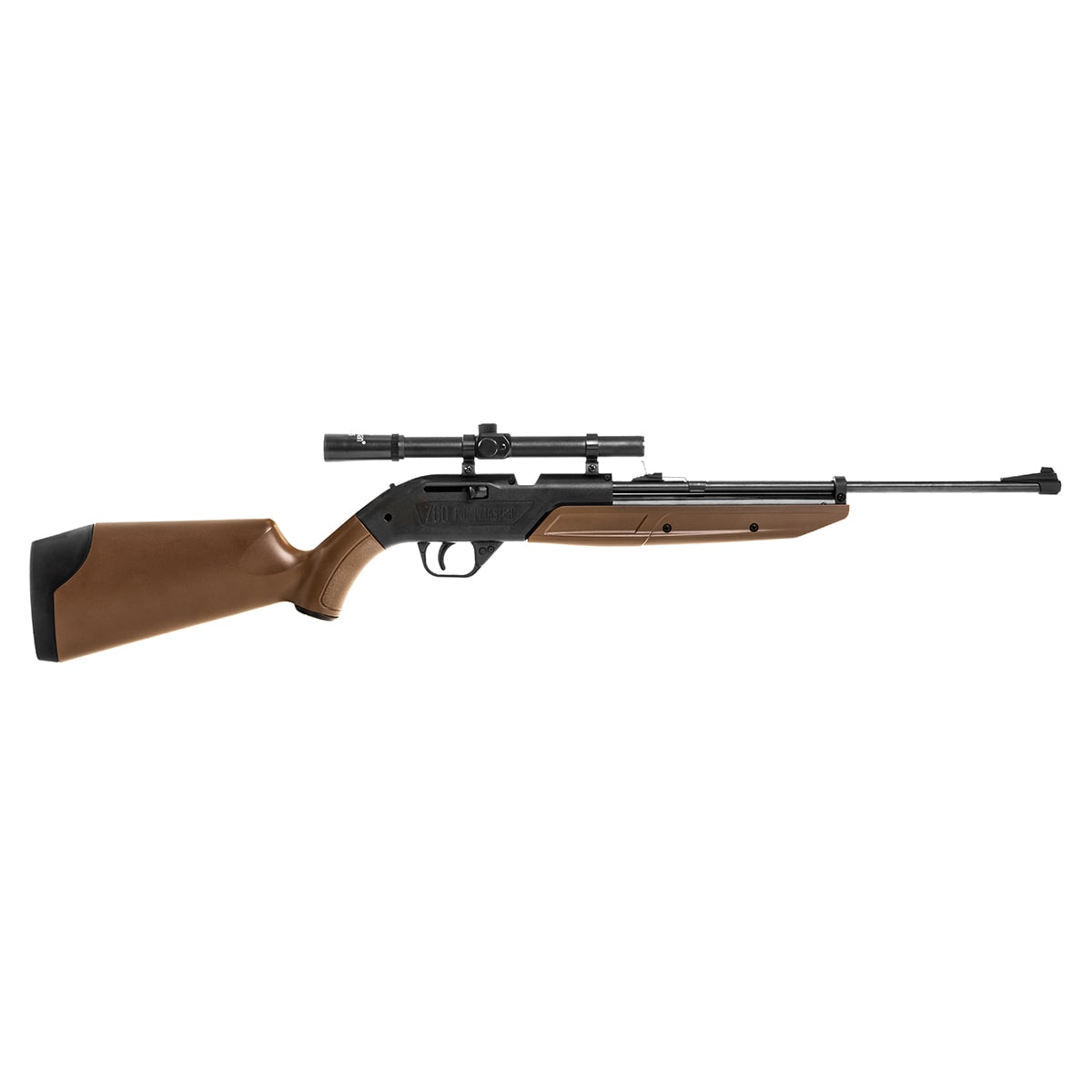 Crosman 760 Pumpmaster 4.5 mm Air Rifle with 4x15 mm scope + set