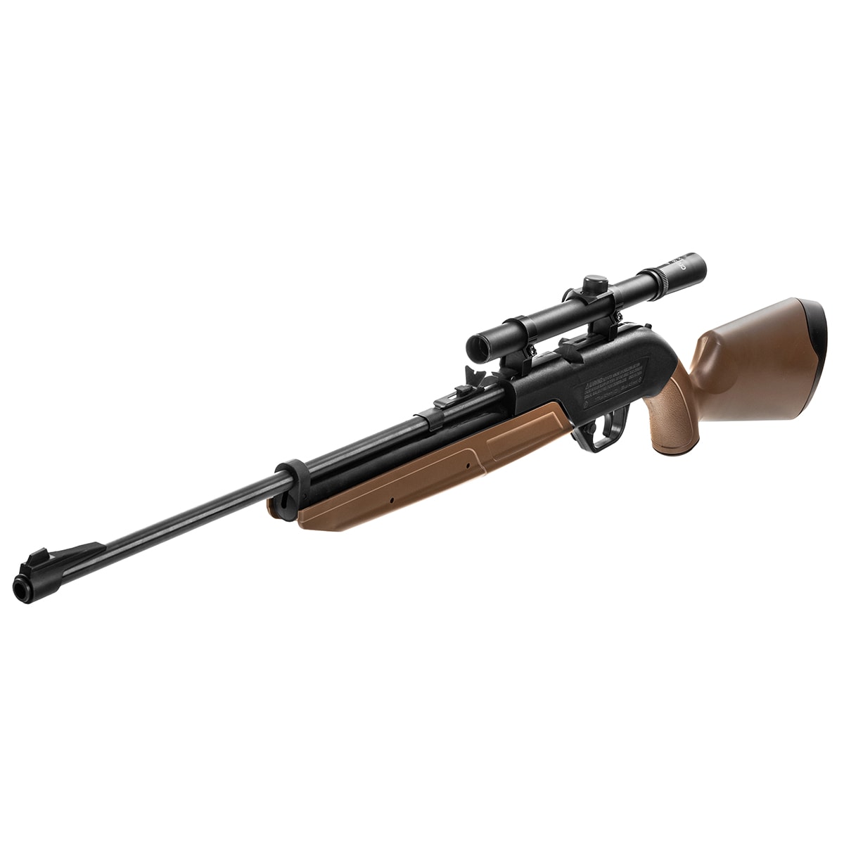 Crosman 760 Pumpmaster 4.5 mm Air Rifle with 4x15 mm scope + set
