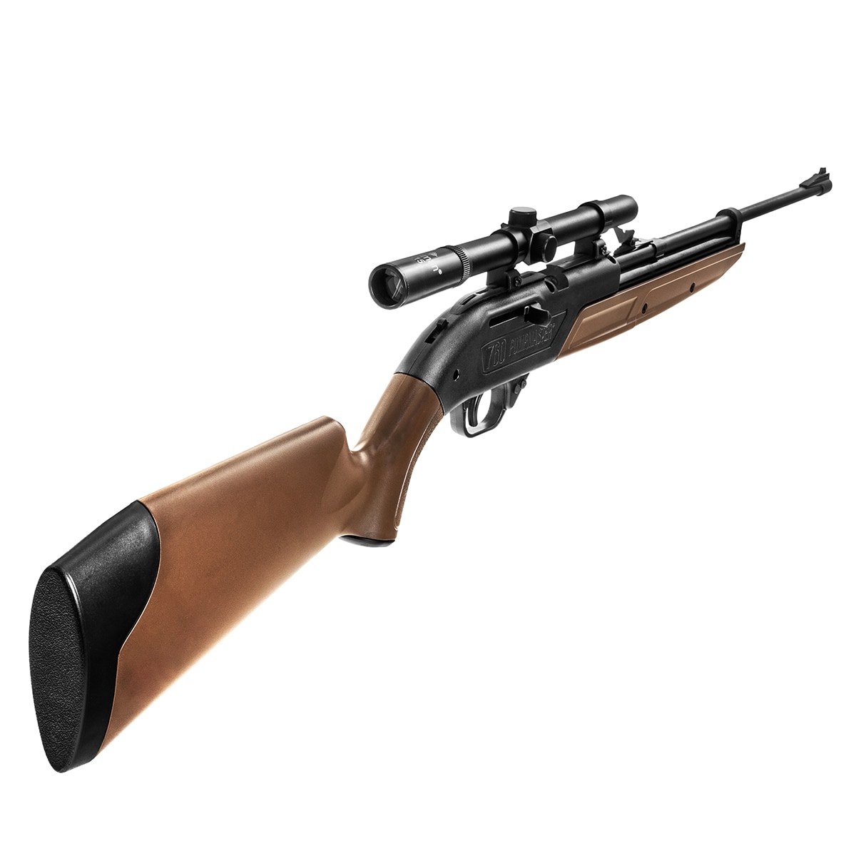Crosman 760 Pumpmaster 4.5 mm Air Rifle with 4x15 mm scope + set