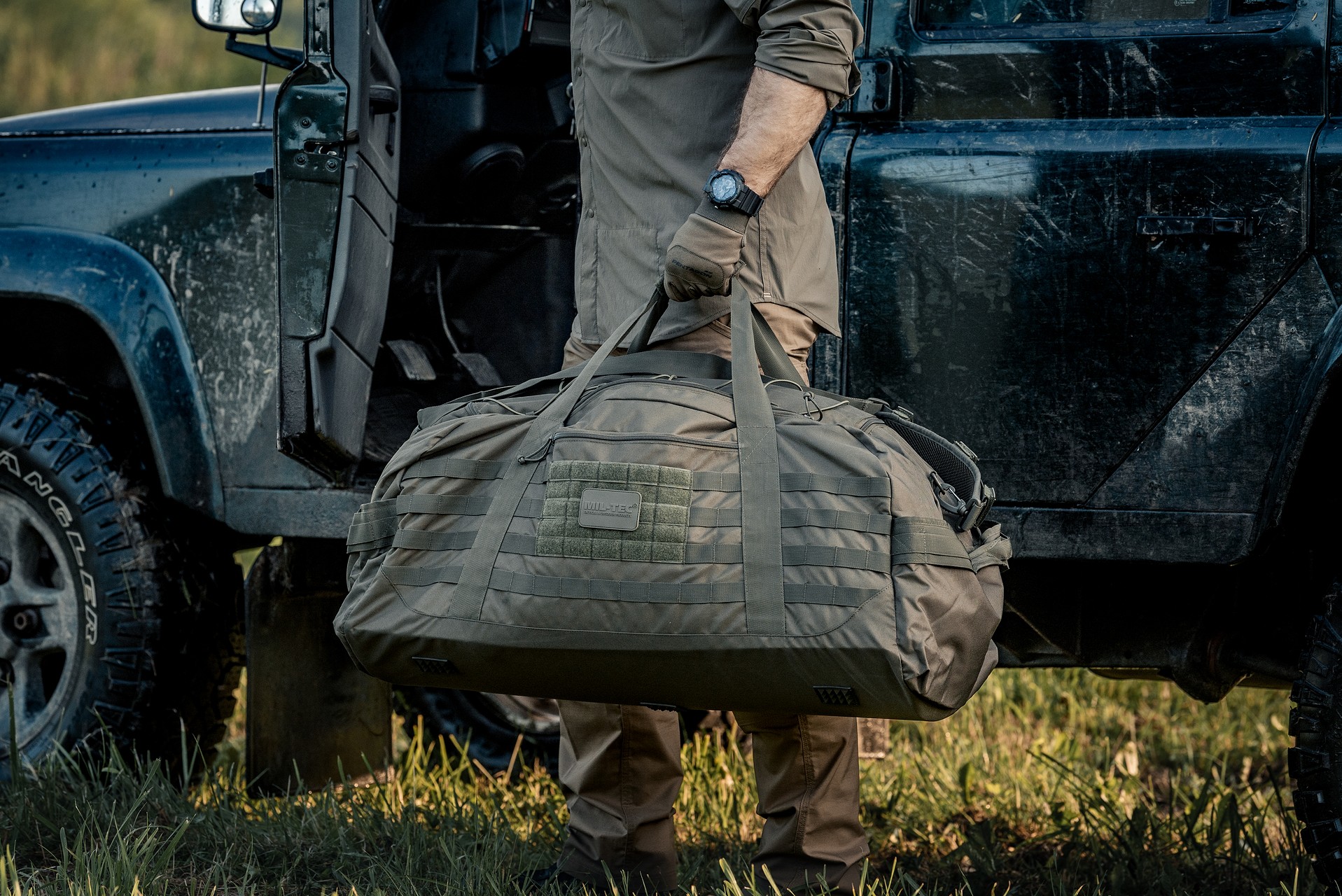Torba Mil-Tec US Combat Parachute Cargo Large 105 l - Olive