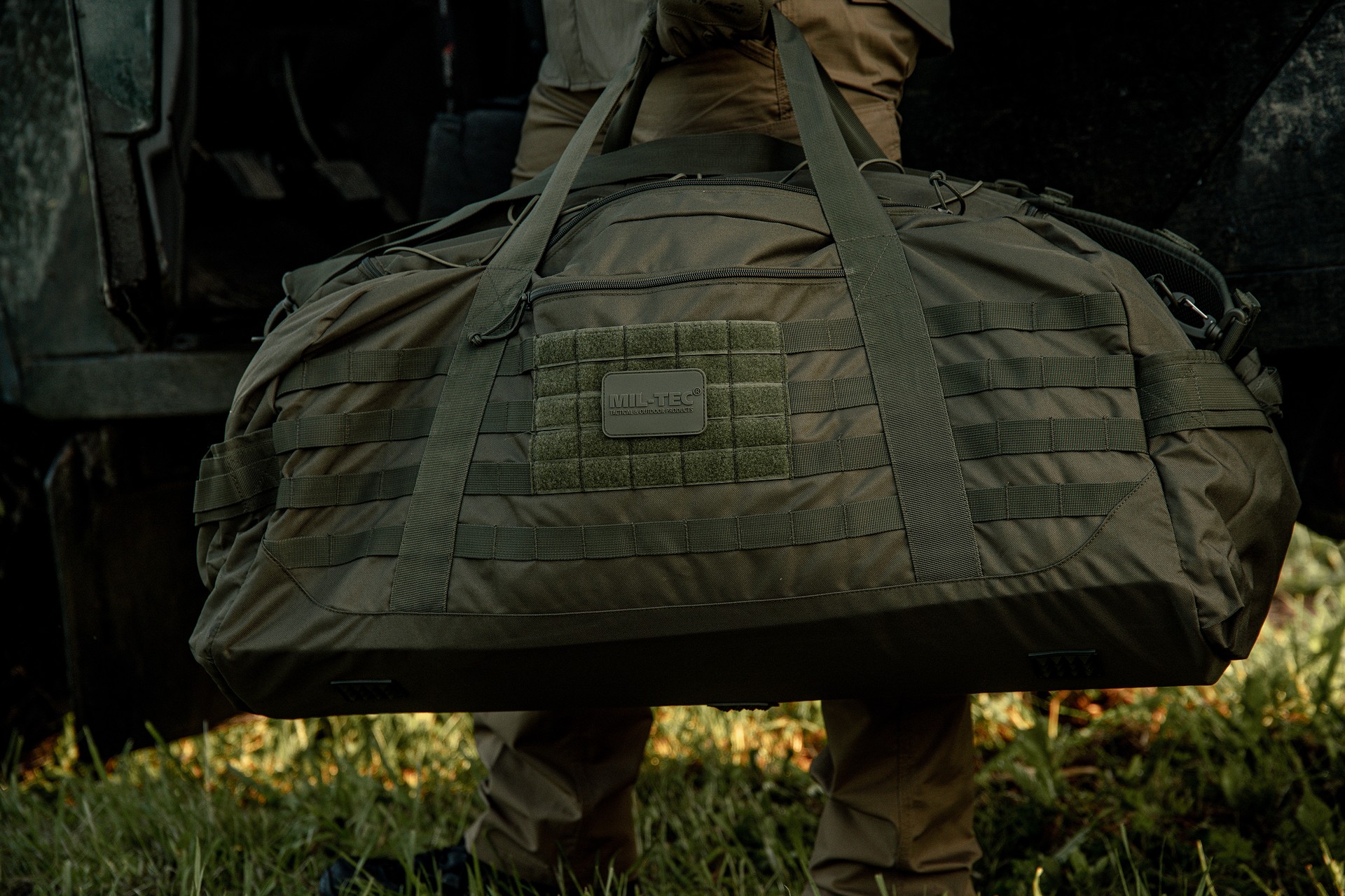 Torba Mil-Tec US Combat Parachute Cargo Large 105 l - Olive