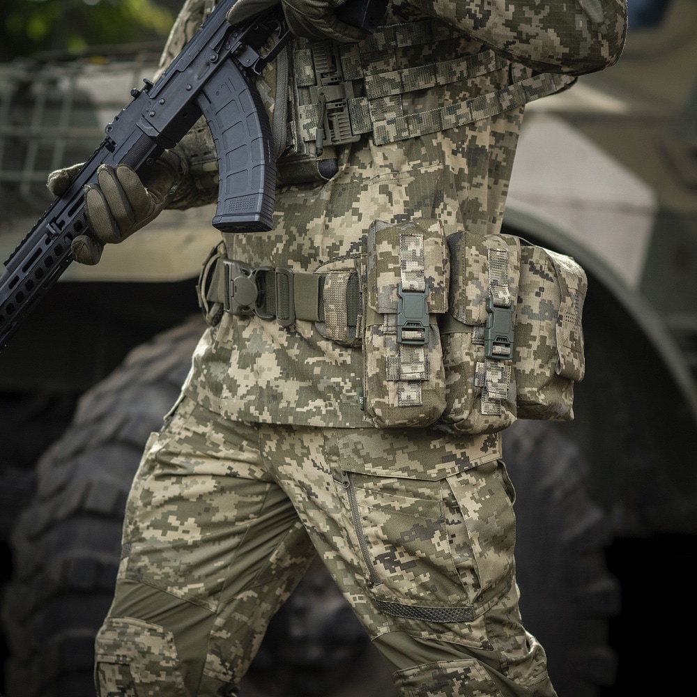 Тактичний ремінь M-Tac War Belt Armor - MM14