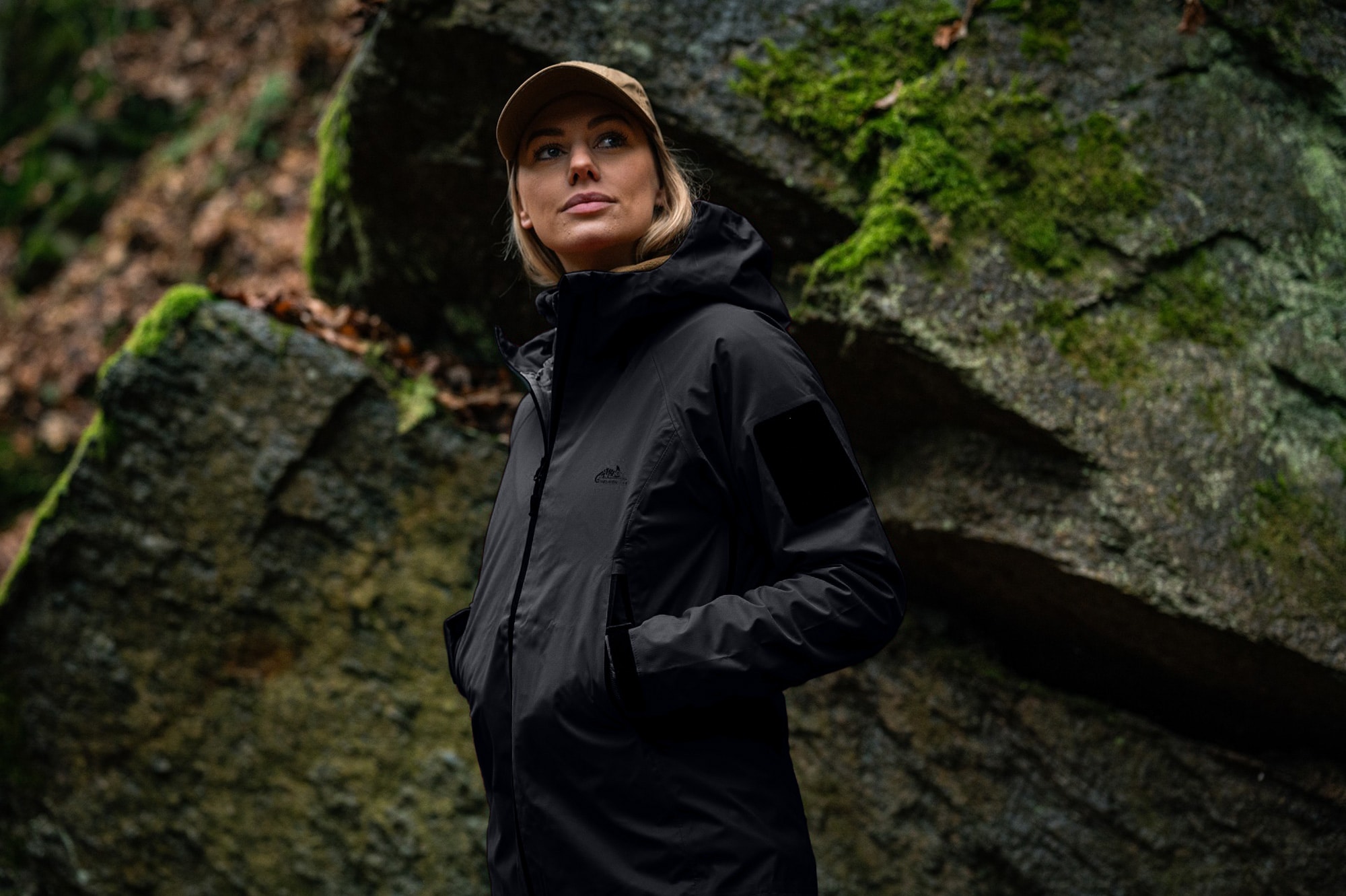 Kurtka damska Helikon-Tex Squall Hardshell - Black