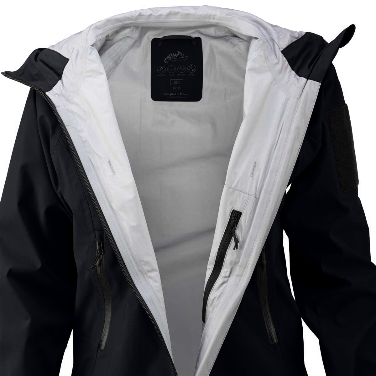 Kurtka damska Helikon-Tex Squall Hardshell - Black