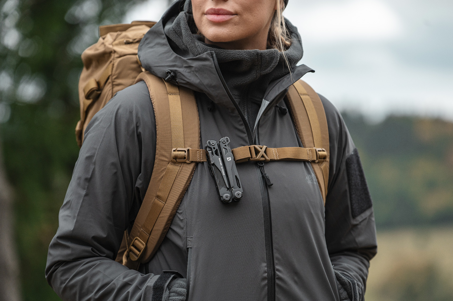 Kurtka damska Helikon Squall Hardshell - Shadow Grey