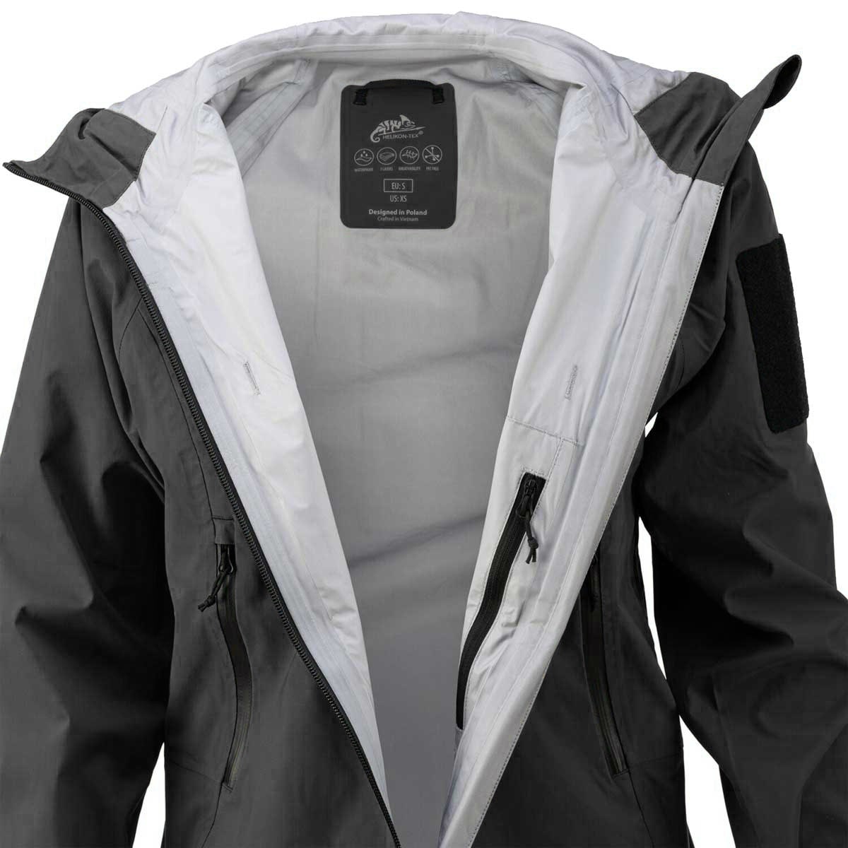 Kurtka damska Helikon-Tex Squall Hardshell - Shadow Grey