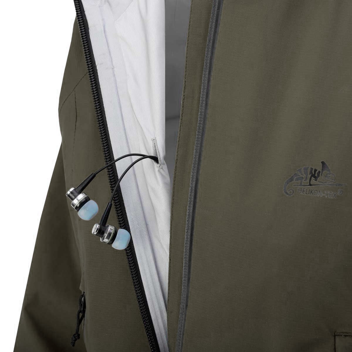 Kurtka damska Helikon-Tex Squall Hardshell - Taiga Green