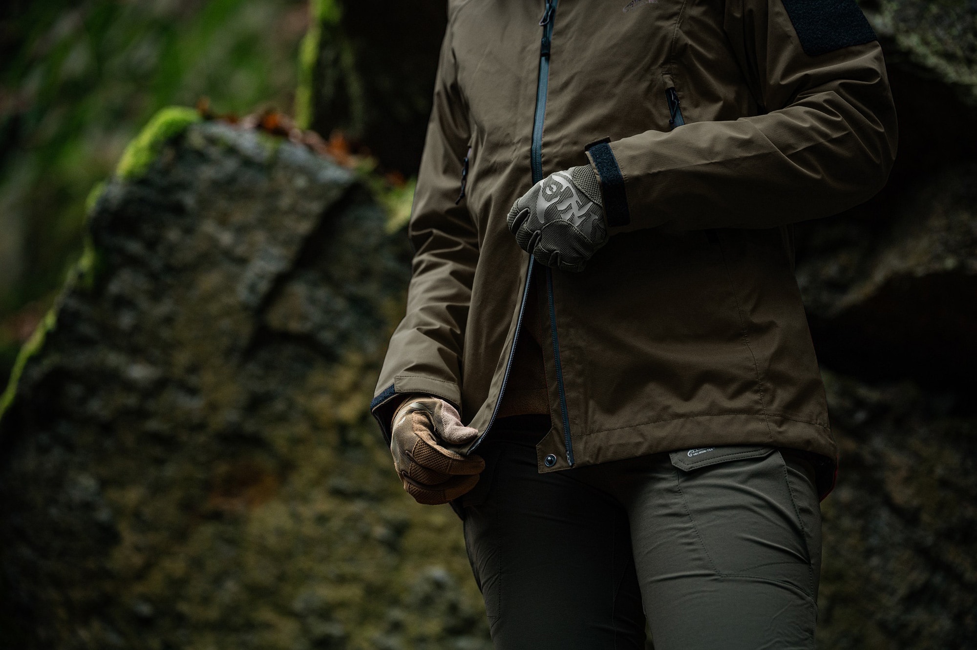 Kurtka damska Helikon-Tex Squall Hardshell - Taiga Green