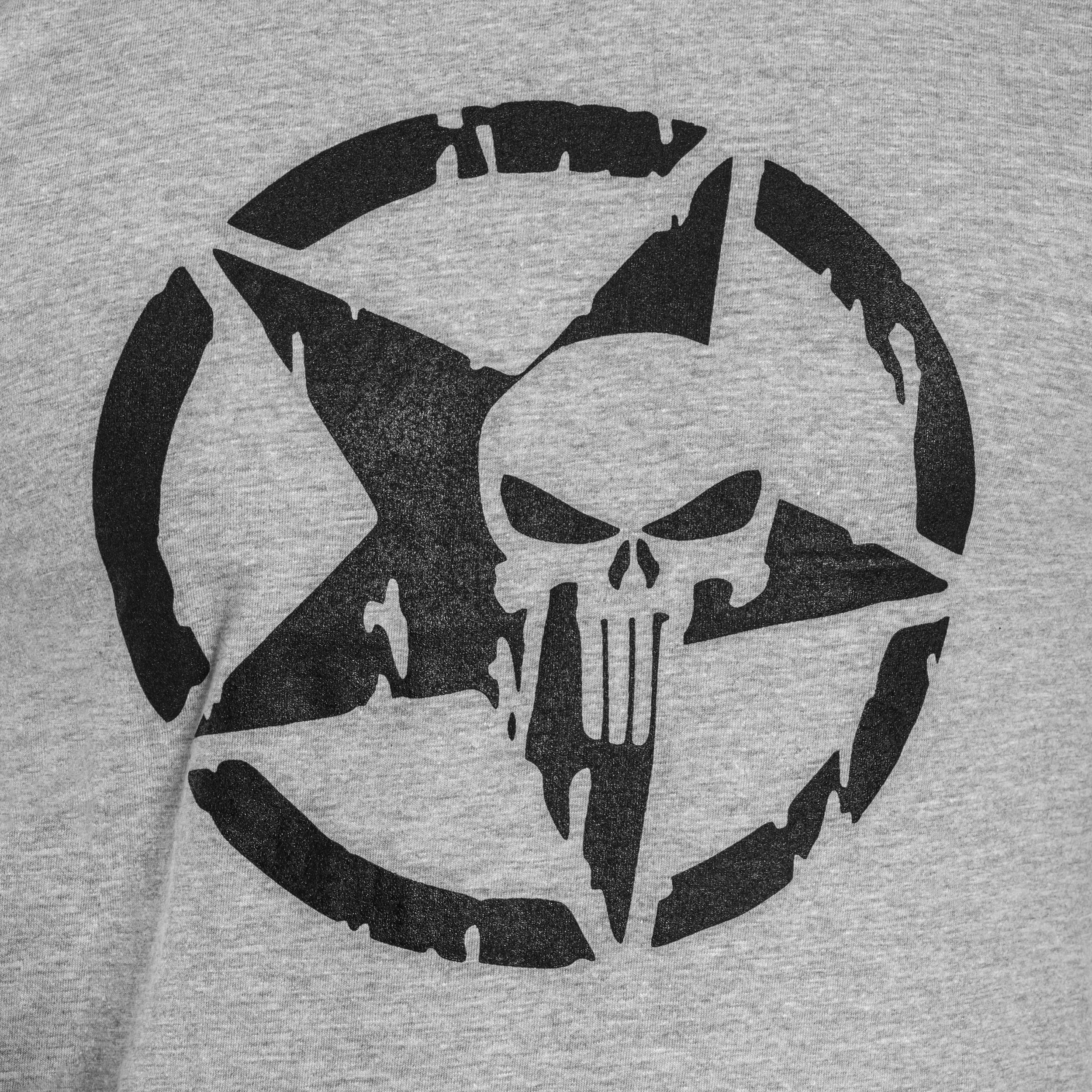 Koszulka T-Shirt TigerWood Punisher Military - Szara