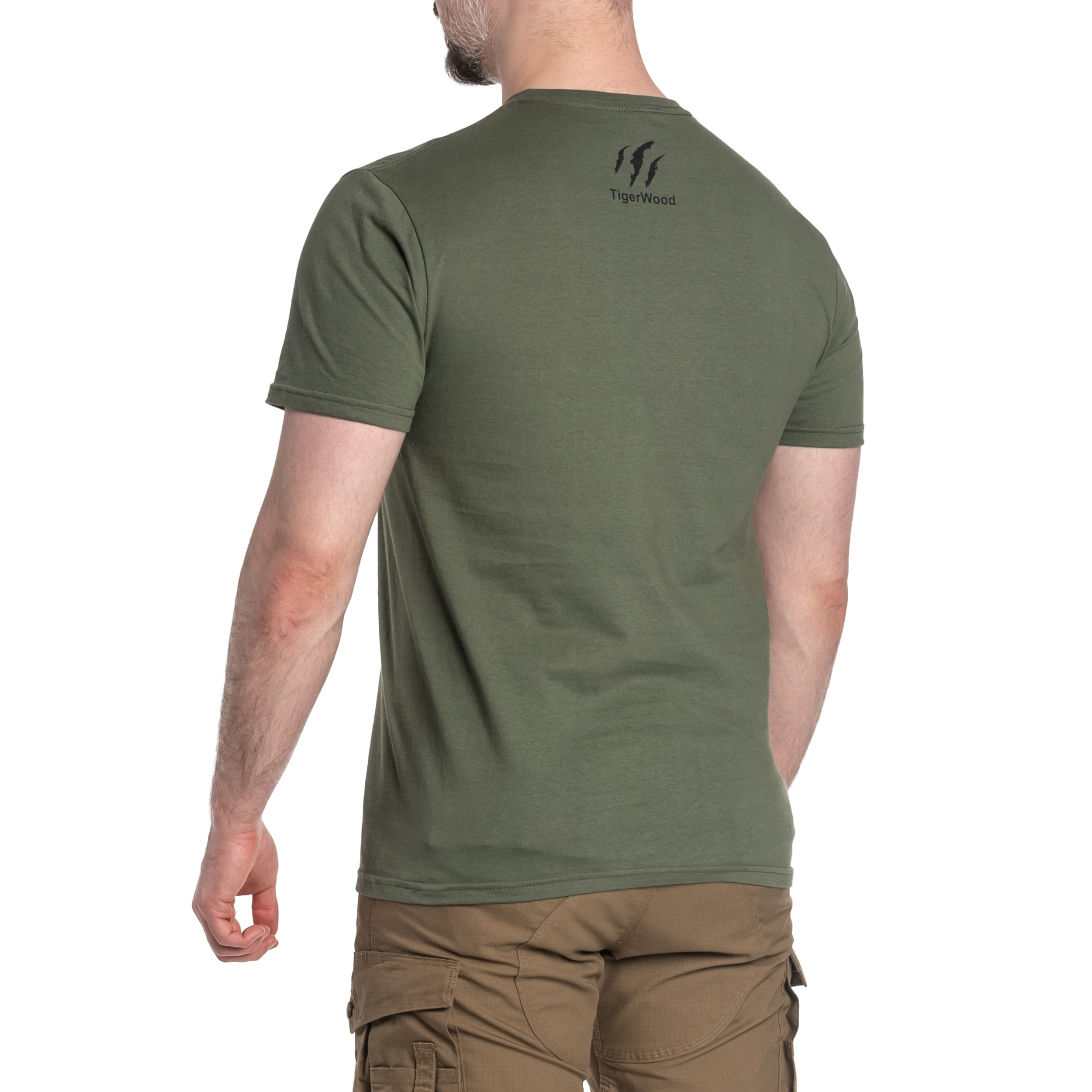 Koszulka T-Shirt TigerWood Punisher Military - Olive