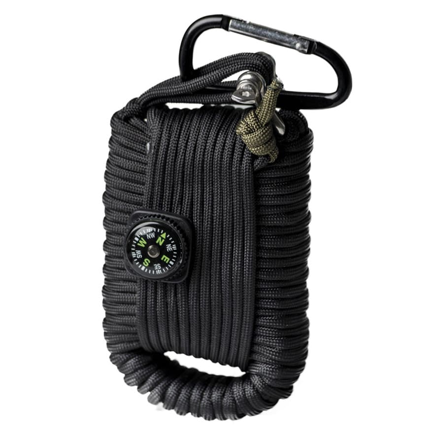Zestaw survivalowy Mil-Tec Paracord Survival Kit Large - Black