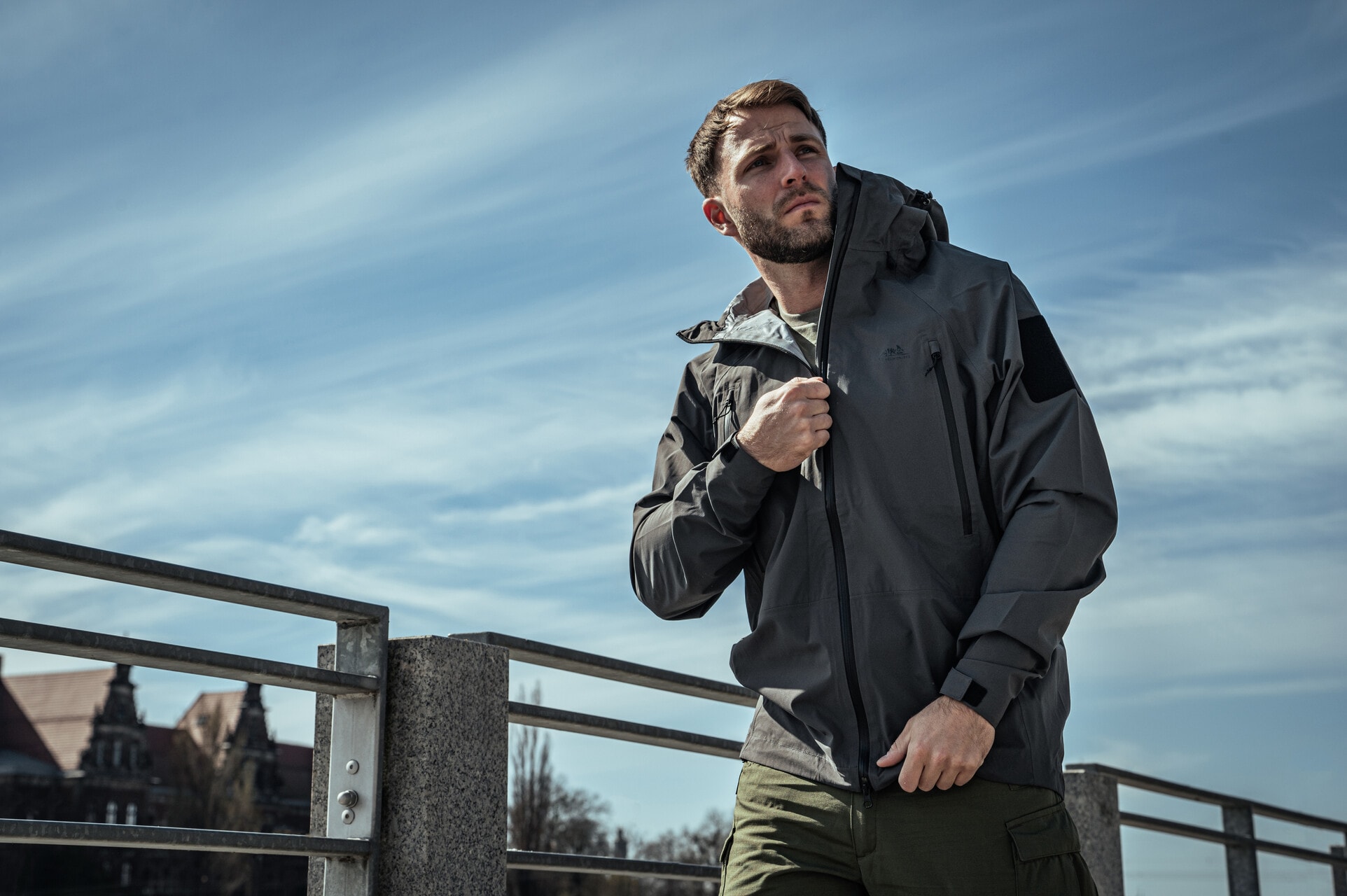 Kurtka Helikon-Tex Squall Hardshell - Shadow Grey