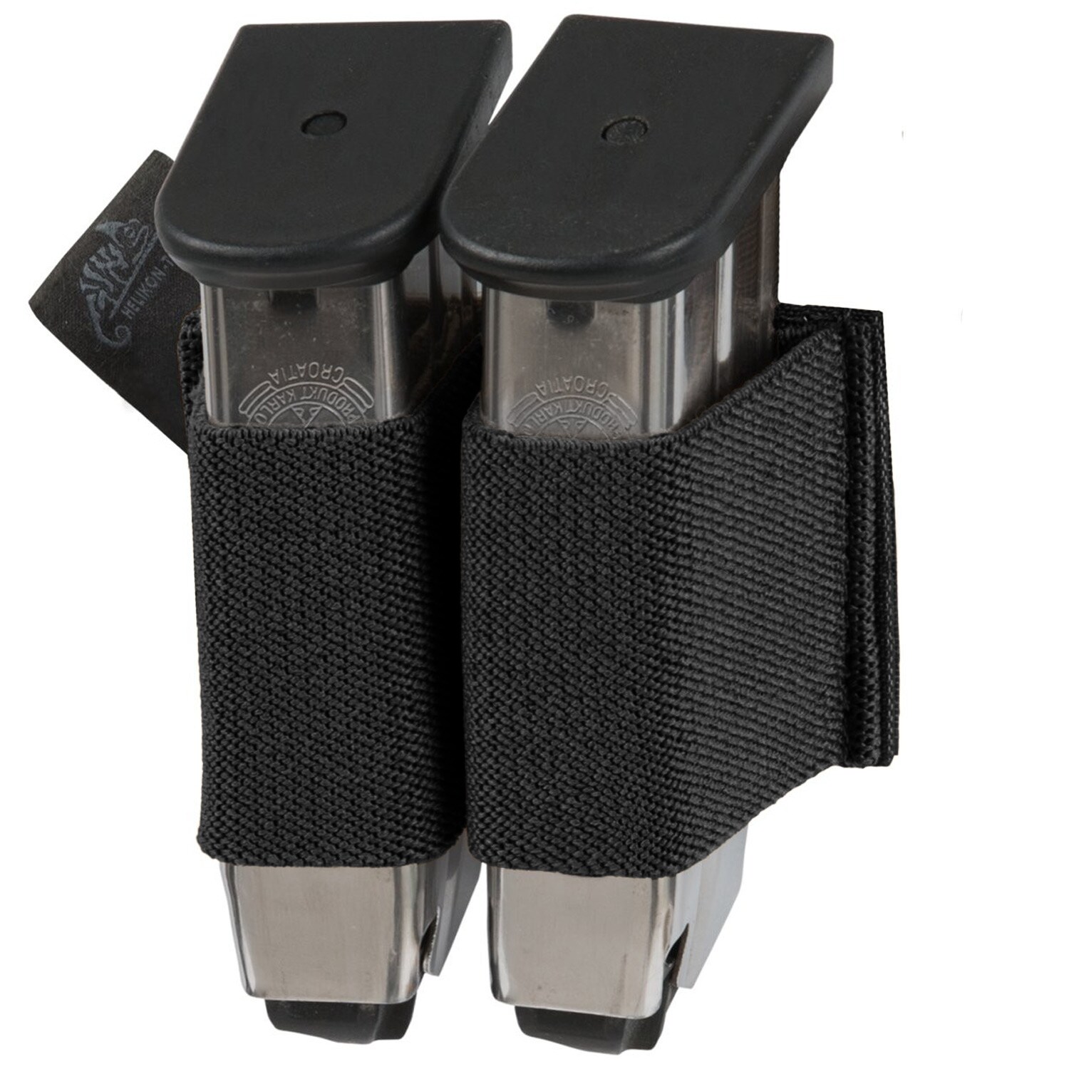 Podwójna ładownica Helikon-Tex Double Elastic Insert na małe magazynki - Black