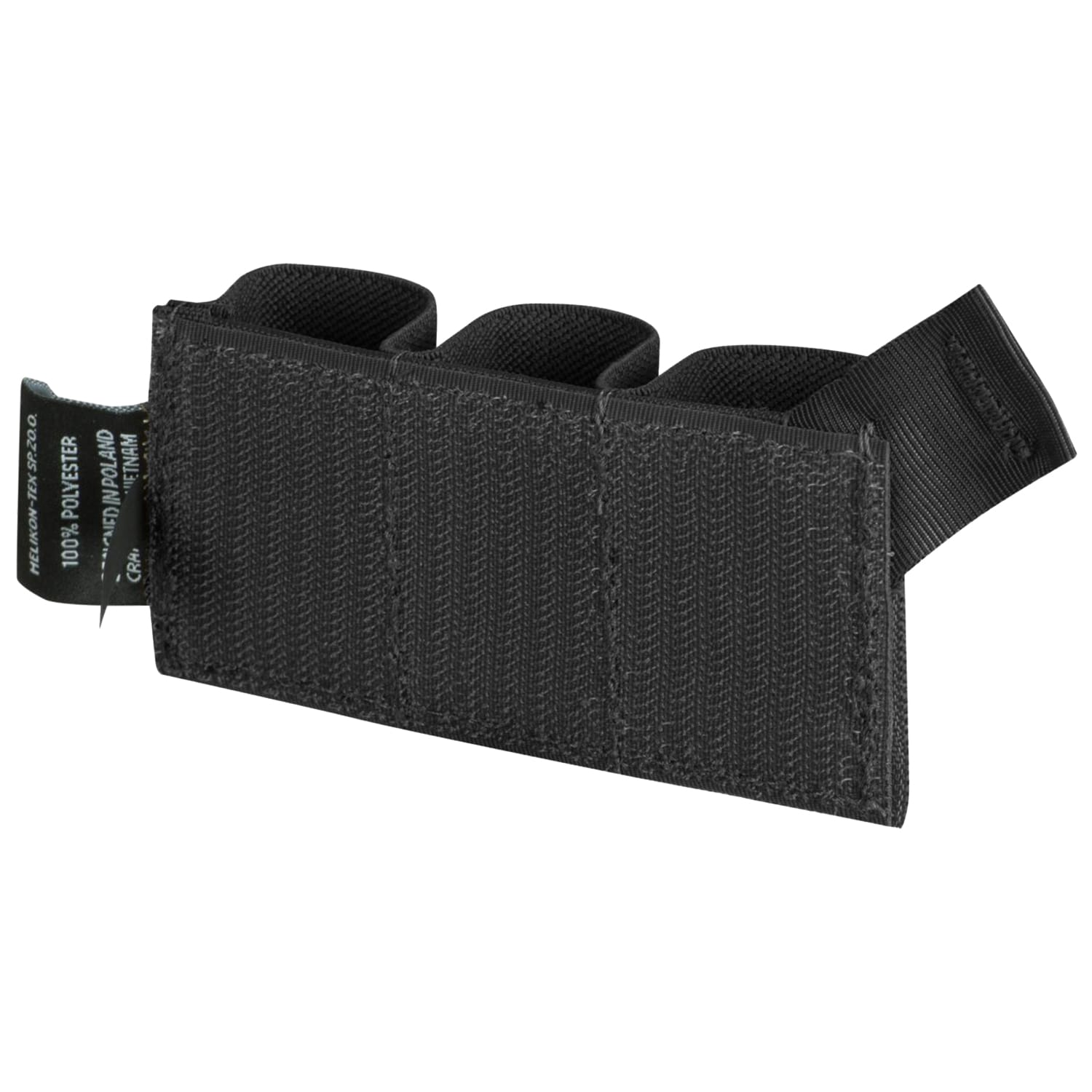 Potrójna ładownica Helikon-Tex Triple Elastic Insert na magazynki pistoletowe - Black