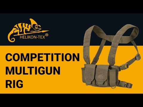 Ремінно-плечова система типу Chest Rig Helikon Competition MultiGun - Coyote