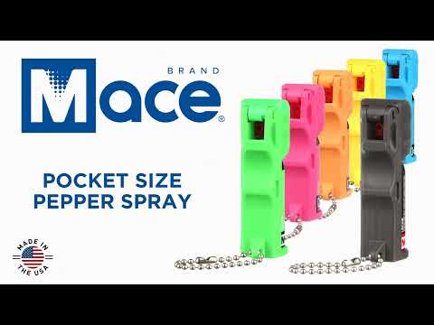 Газовий балончик Mace Pocket Triple Action Neon Blue - струмінь