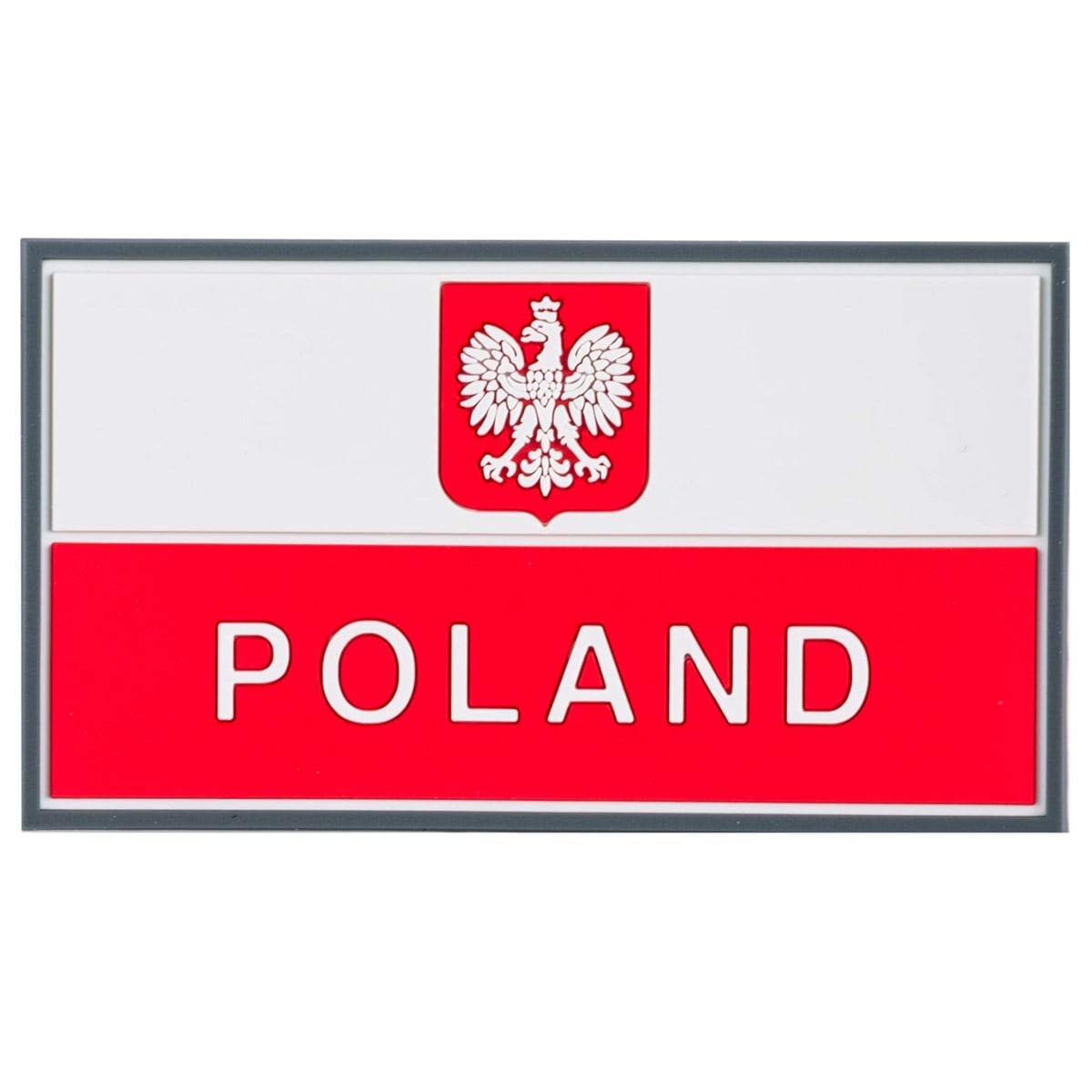 Польський прапор з емблемою Helikon ПВХ з гербом - Стандарт