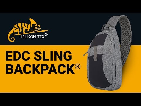 Plecak Helikon EDC Sling Nylon/Polyester Blend 6,5 l - Grey Melange