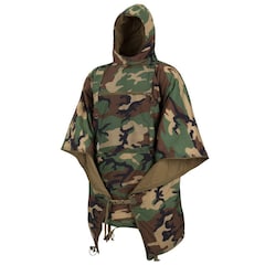 Ponczo Helikon Swagman Roll Climashield Apex z funkcją śpiwora - US Woodland