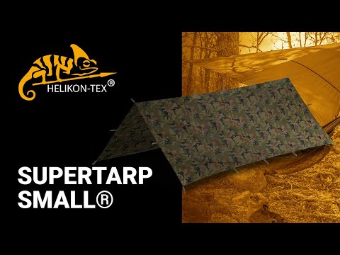 Płachta biwakowa Helikon Supertarp Small - Shadow Grey
