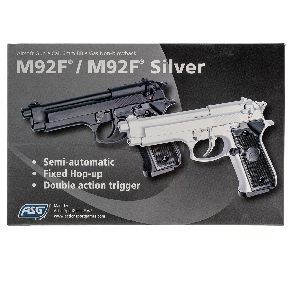 Pistolet ASG GG M92F - Black