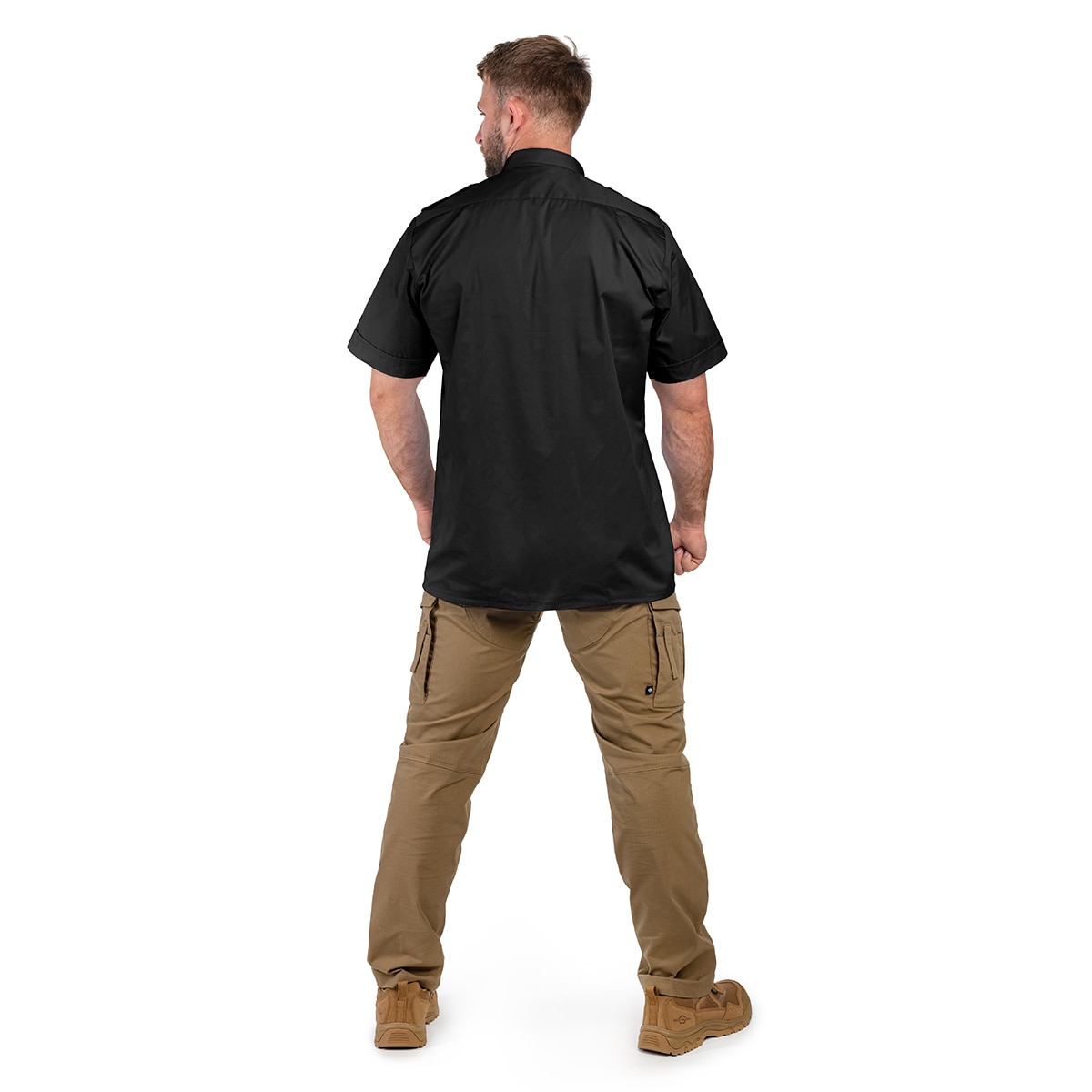 Koszula Mil-Tec Service Short Sleeve Shirt - Black