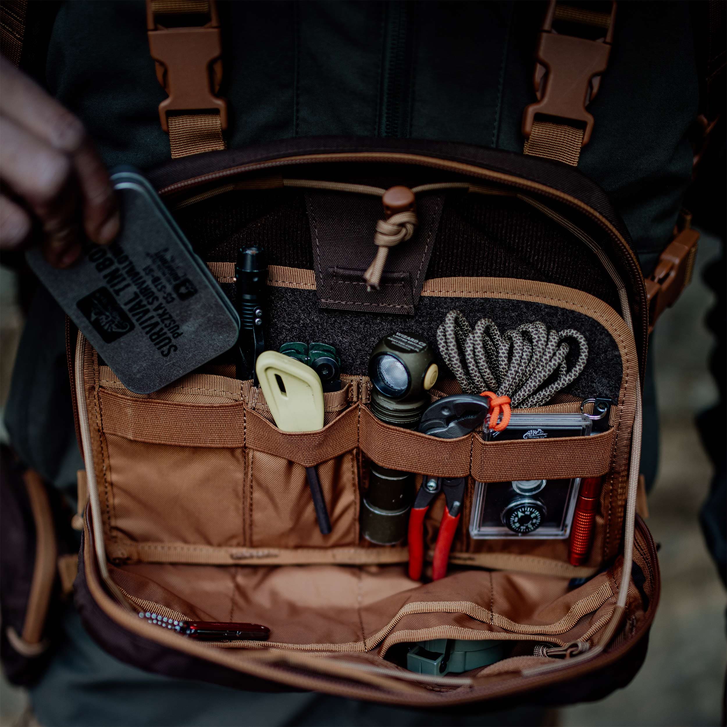 Torba Helikon-Tex Chest Pack Numbat Earth Brown/Clay