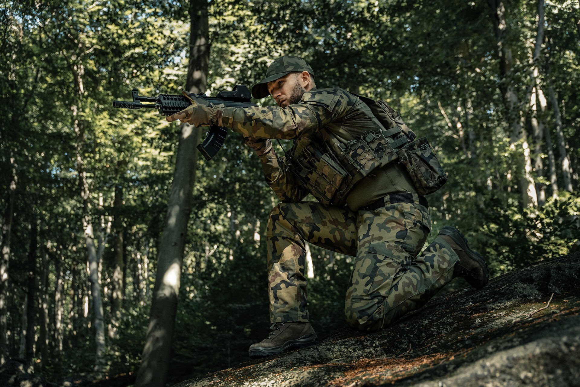 Плитоноска Mil-Tec Plate Carrier Gen. 2 Olive