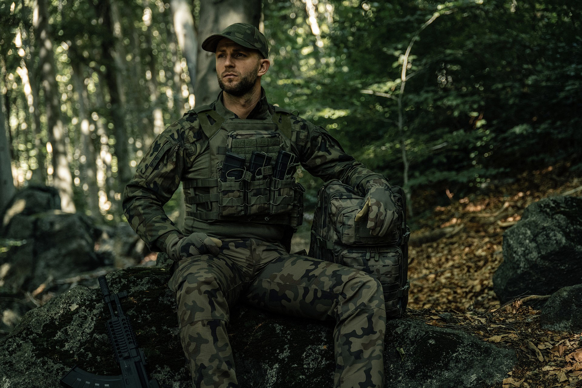 Плитоноска Mil-Tec Plate Carrier Gen. 2 Olive