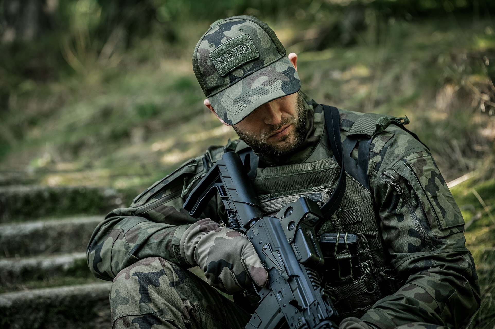 Kamizelka taktyczna Mil-Tec Plate Carrier Gen. 2 Olive