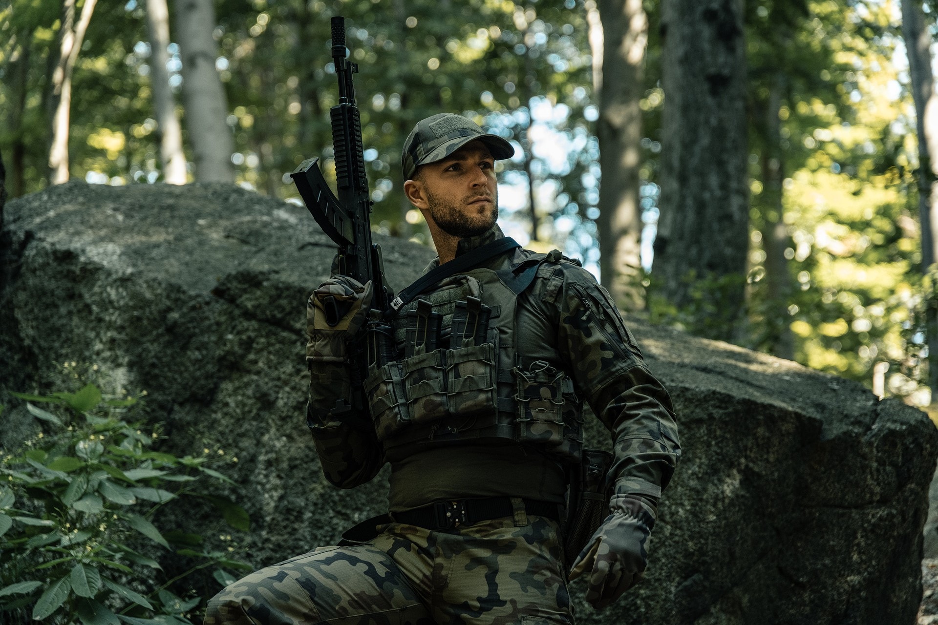 Kamizelka taktyczna Mil-Tec Plate Carrier Gen. 2 Olive