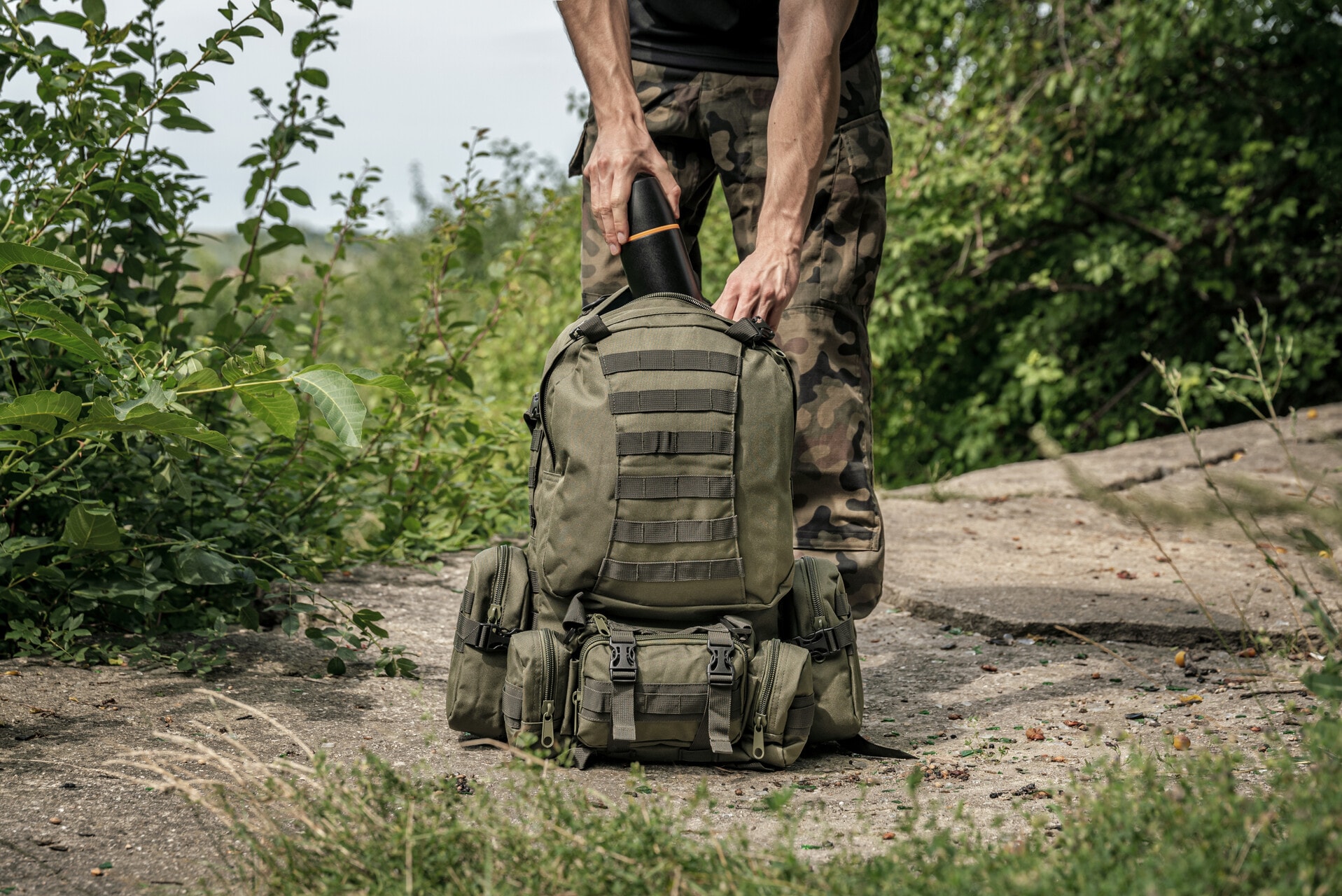 Plecak Mil-Tec Defense Pack Assembly 36 l - Olive