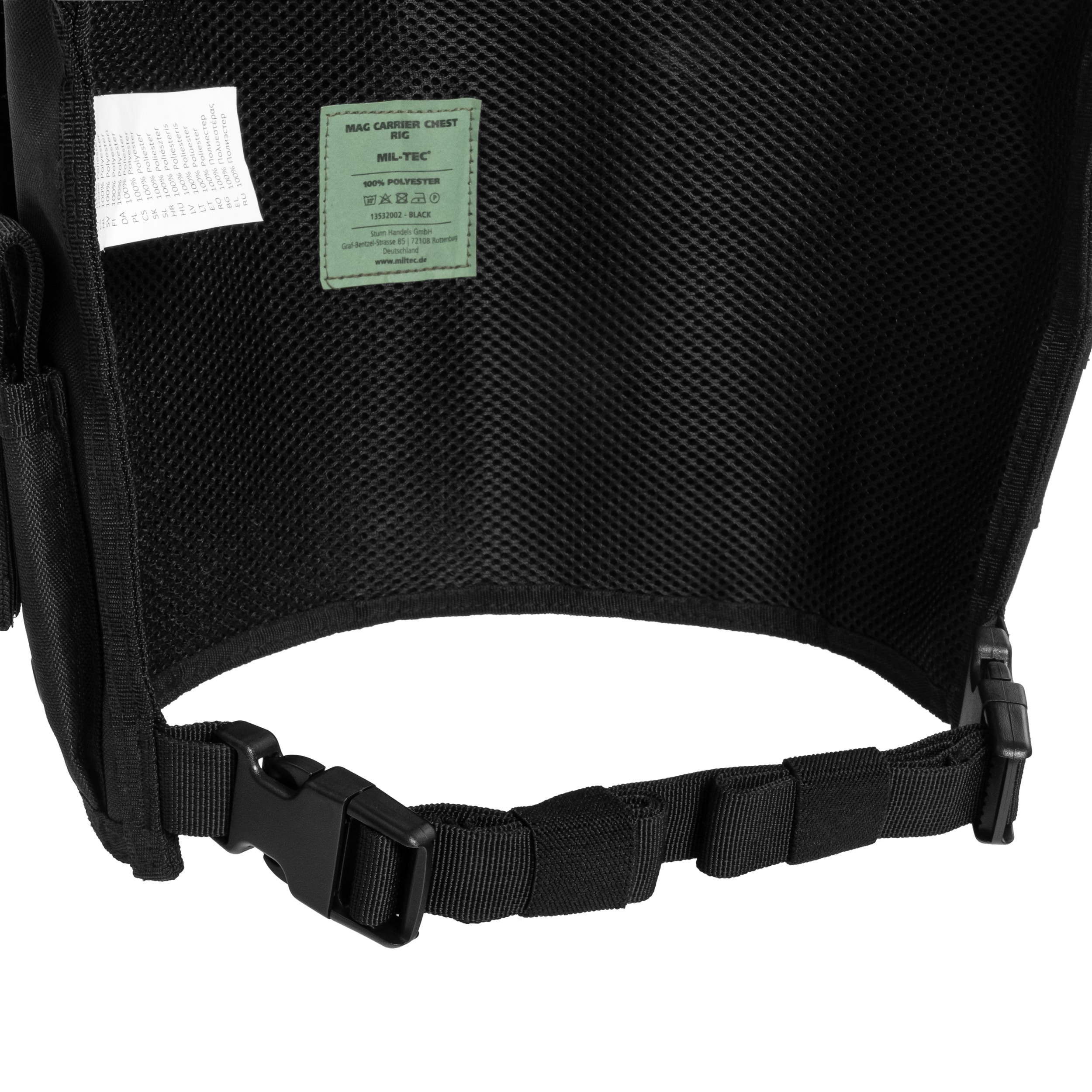 Ремінно-плечова система Mil-Tec Mag Carrier Chest Rig - Black