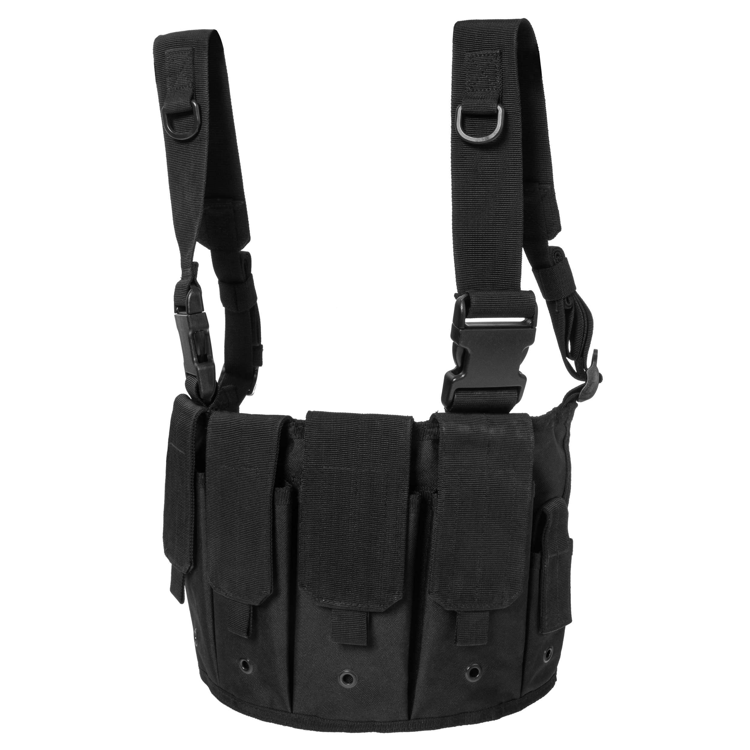 Ремінно-плечова система Mil-Tec Mag Carrier Chest Rig - Black