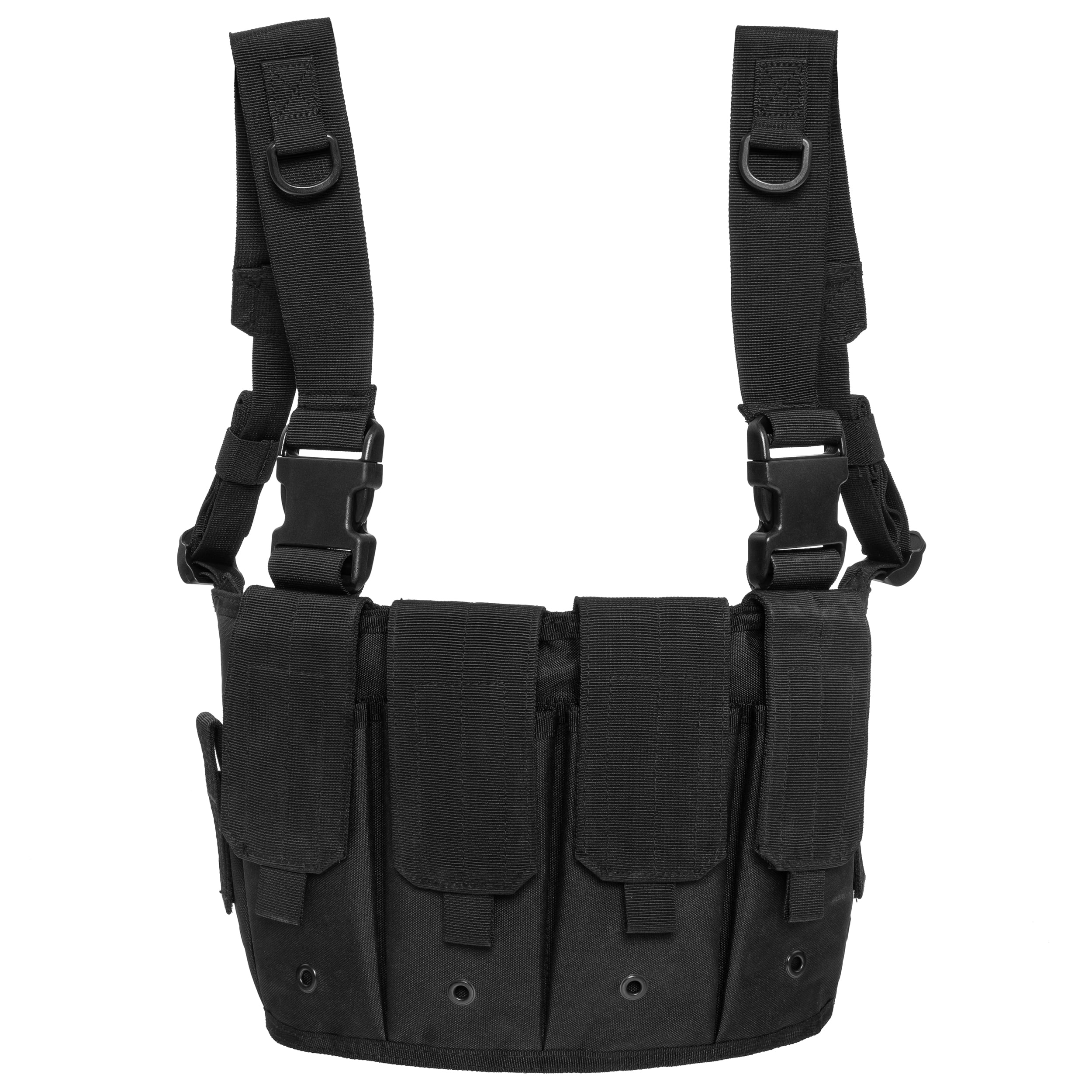 Ремінно-плечова система Mil-Tec Mag Carrier Chest Rig - Black