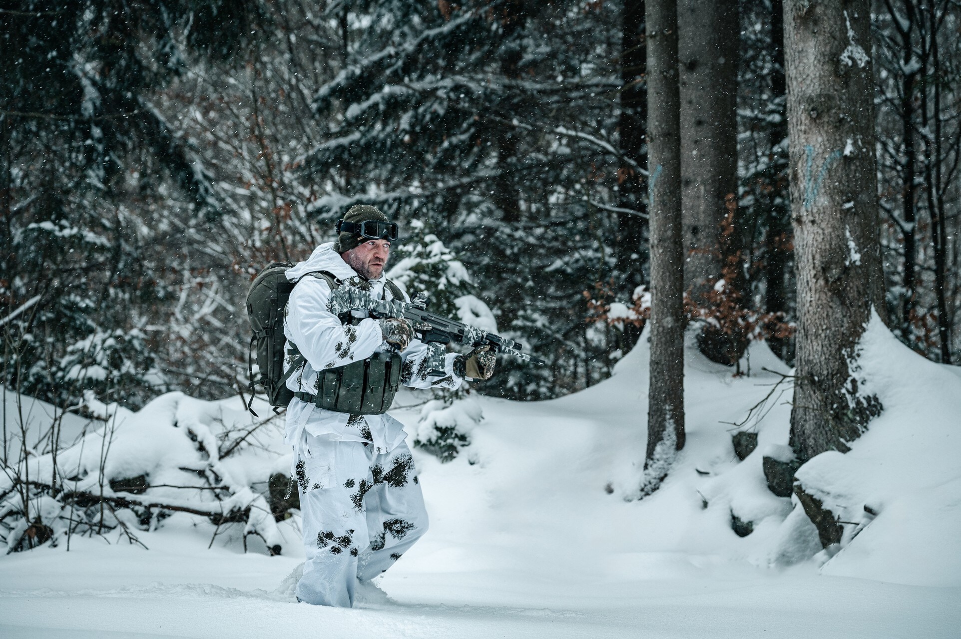 Kamizelka taktyczna Mil-Tec Mag Carrier Chest Rig - Olive