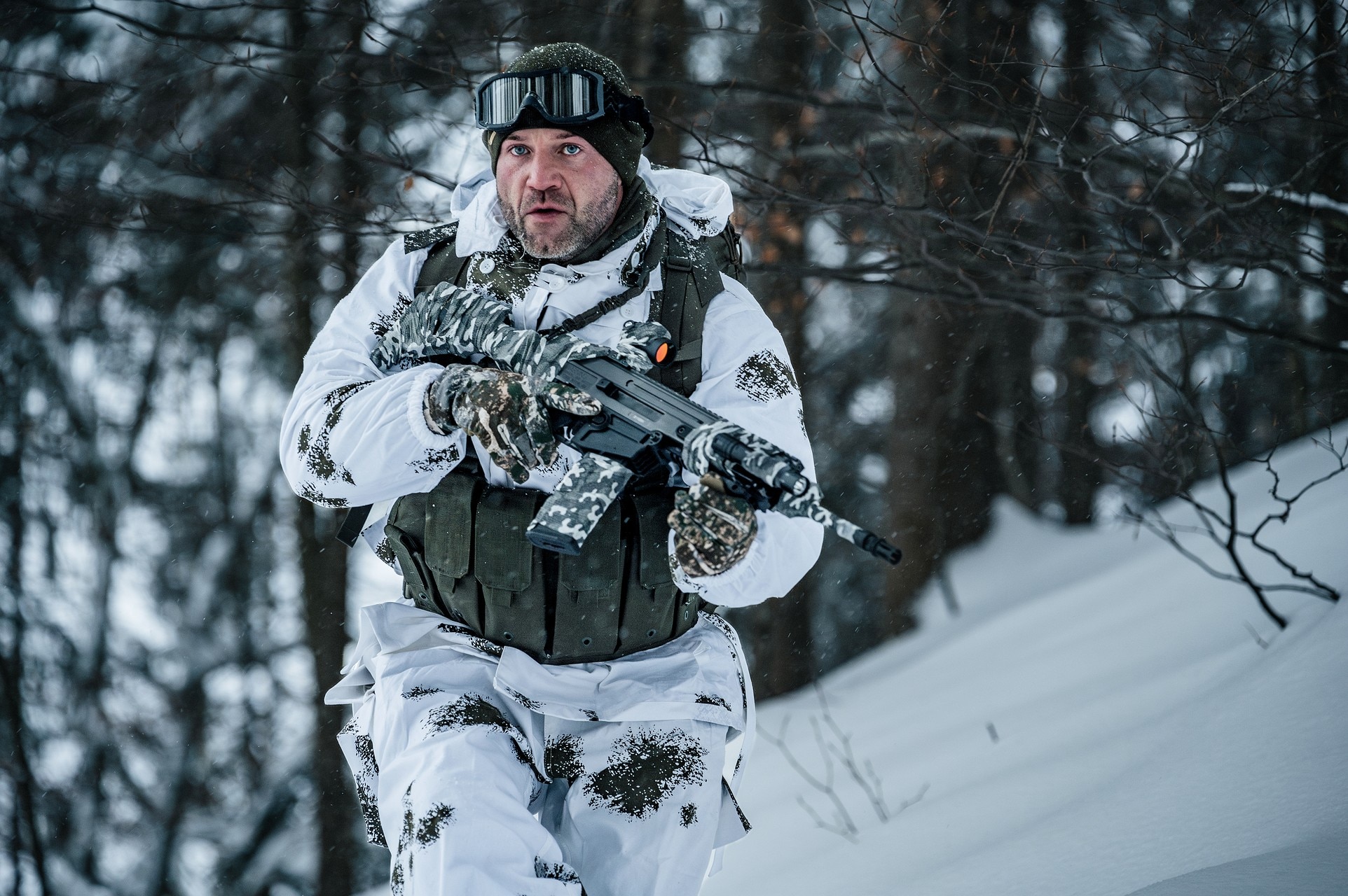 Kamizelka taktyczna Mil-Tec Mag Carrier Chest Rig - Olive