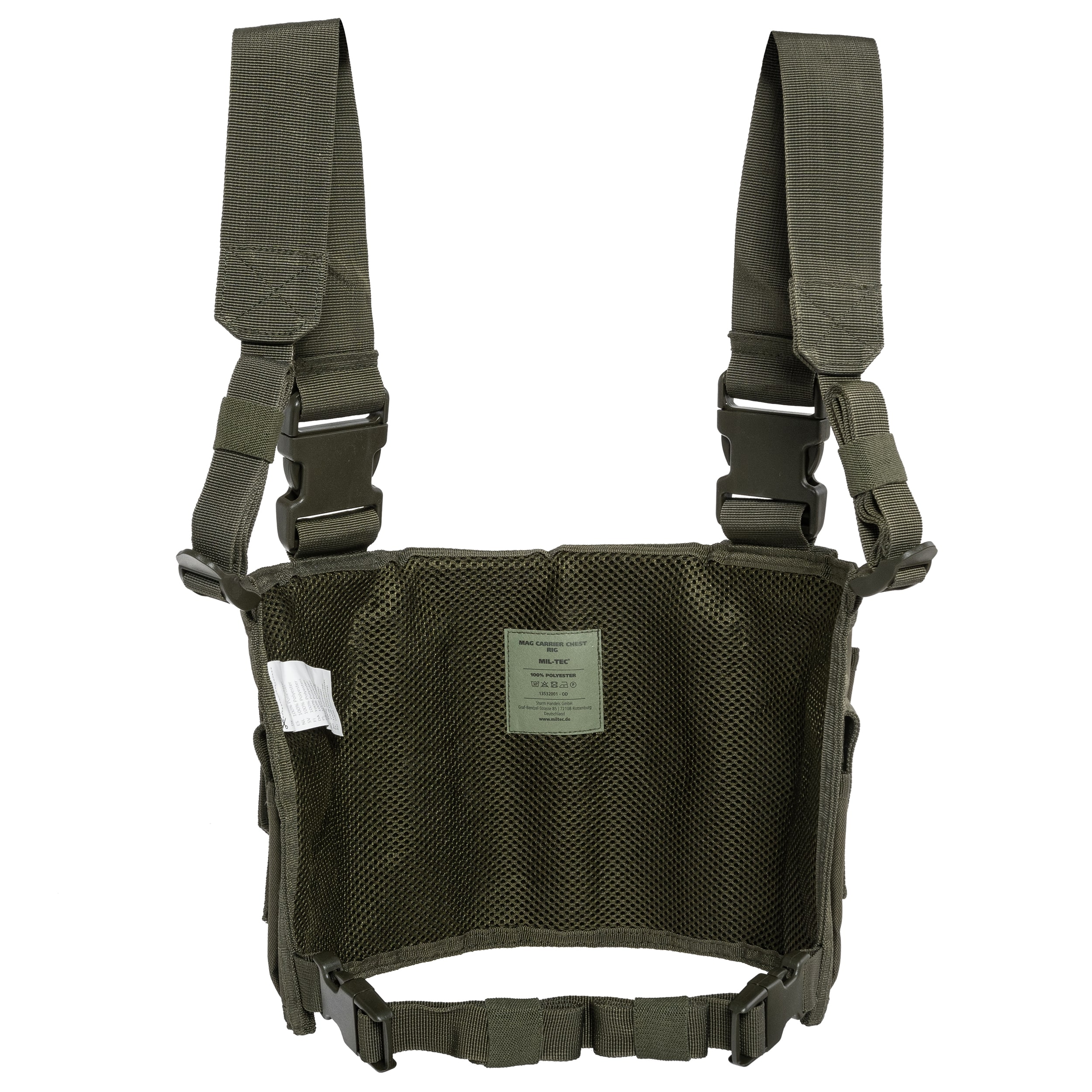 Kamizelka taktyczna Mil-Tec Mag Carrier Chest Rig - Olive