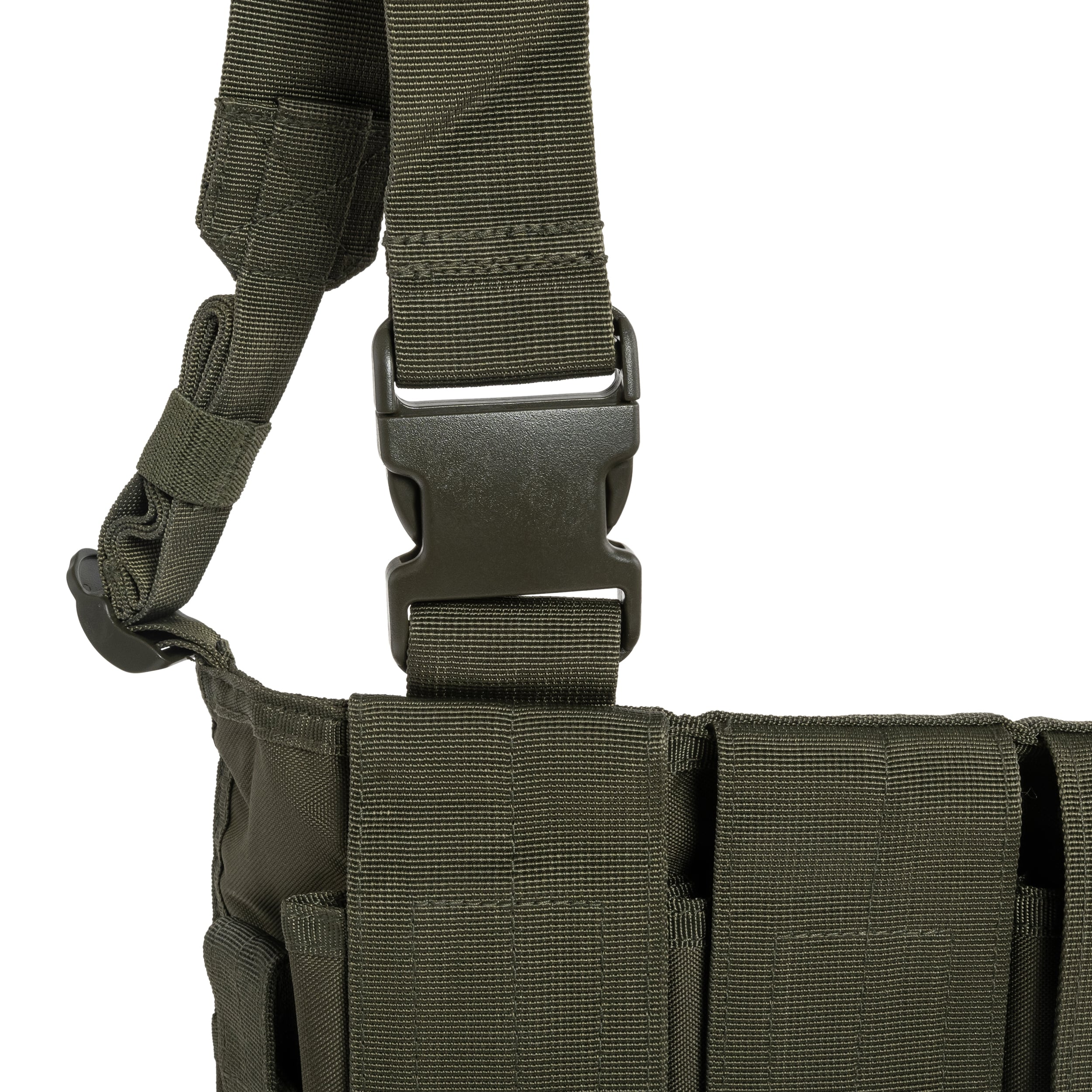 Kamizelka taktyczna Mil-Tec Mag Carrier Chest Rig - Olive