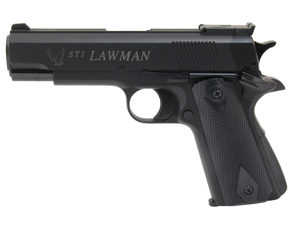 Пістолет ASG GG STI Lawman Black Black