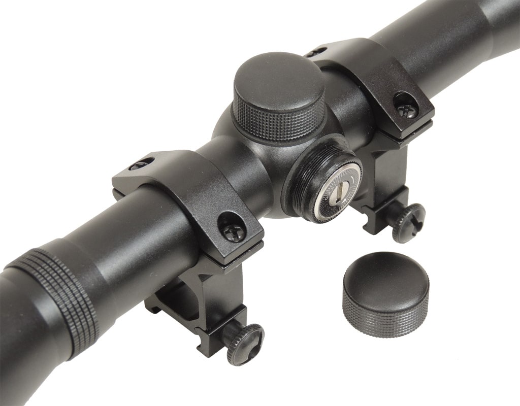 Luneta celownicza Strike Systems 4x32 z montażem Weaver
