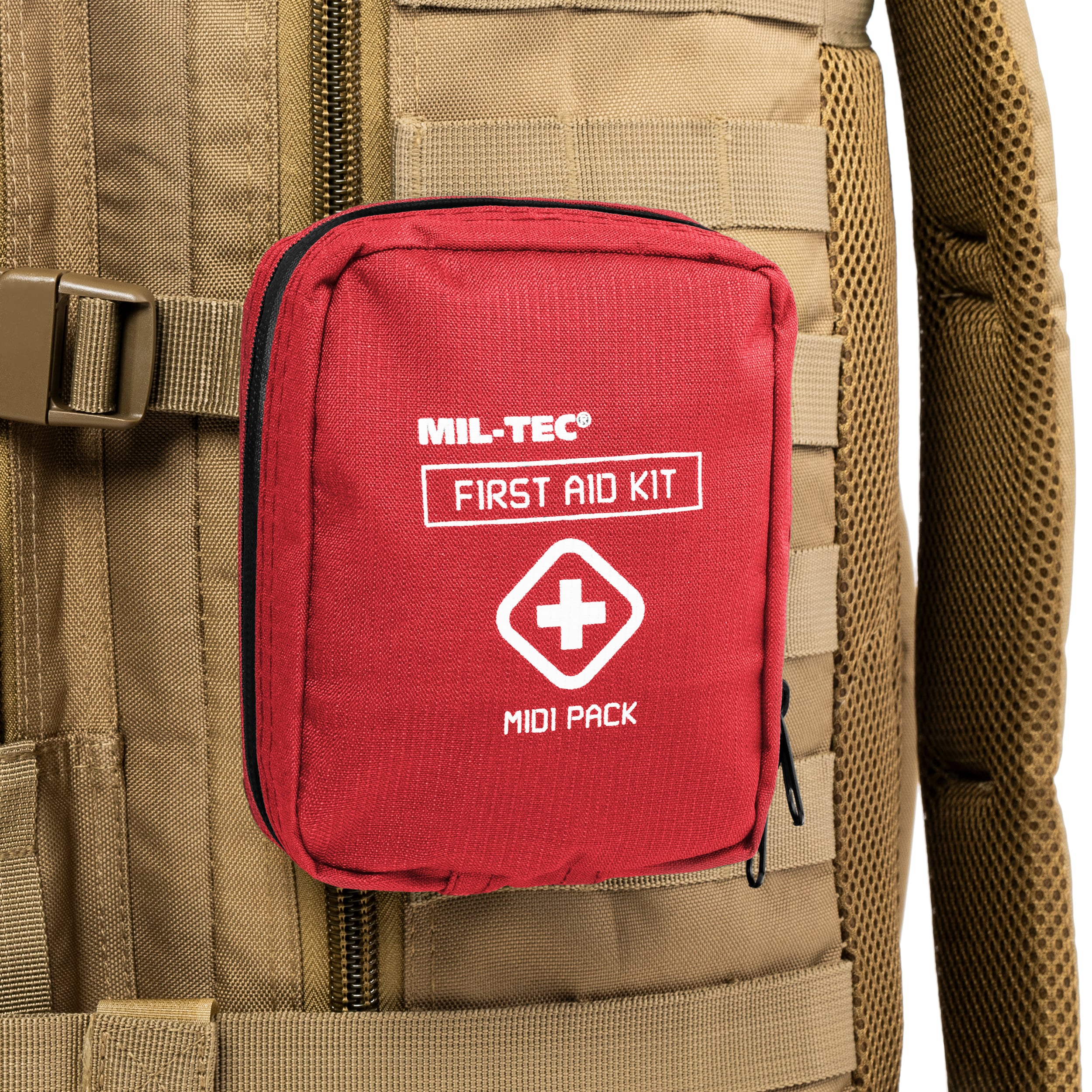 Apteczka Mil-Tec First Aid Kit Midi Pack - Red