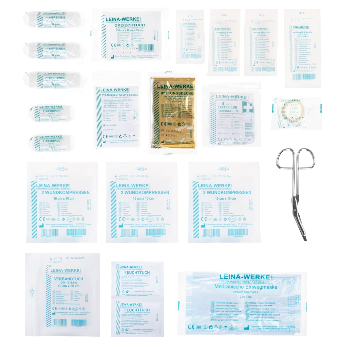 Apteczka Mil-Tec 43 elementy First Aid Set - Czarny 16025502