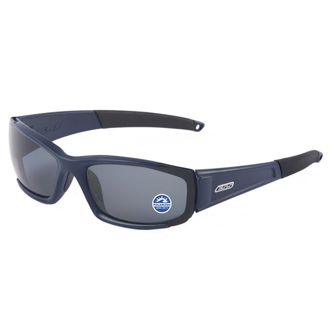 Тактичні окуляри ESS CDI Matte Navy/Polarized Mirrored Gray