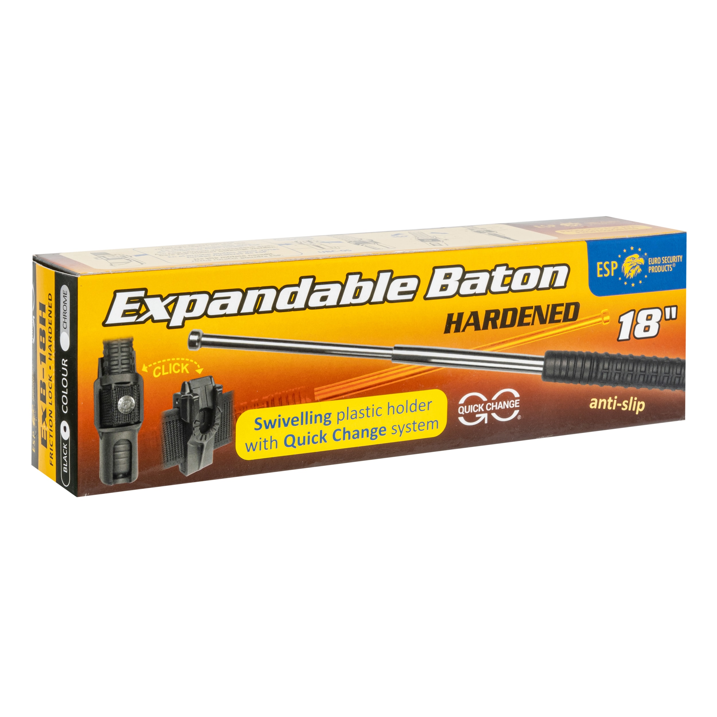 ESP hardened telescopic baton 18