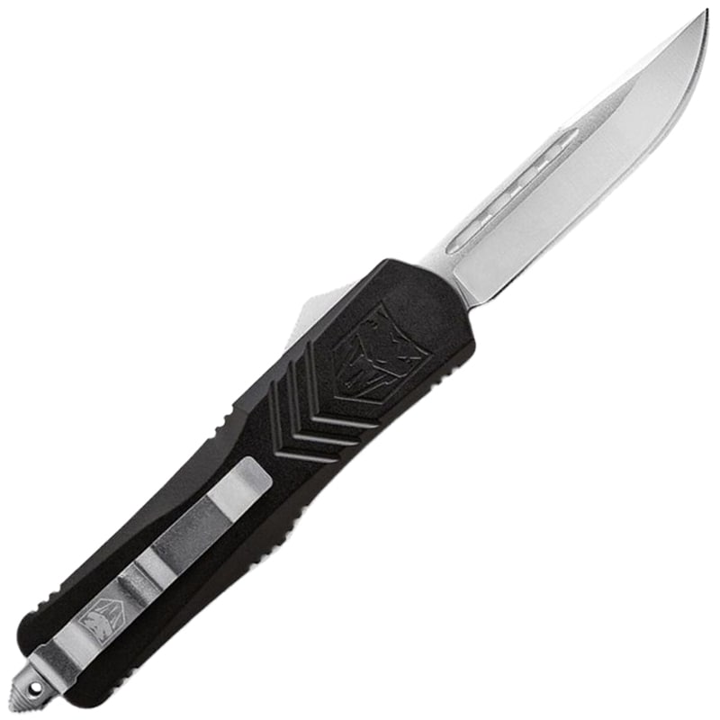 Пружинний ніж CobraTec OTF Small FS-X Black D2 D2