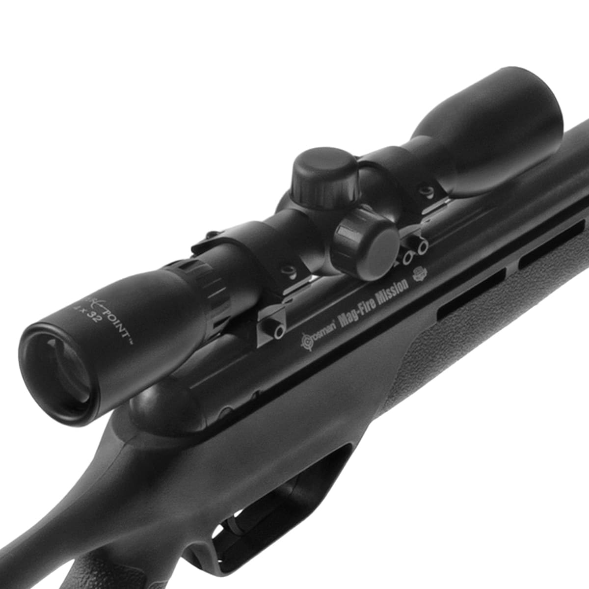 Wiatrówka Crosman Mag-Fire Mission Nitro Piston Elite 4,5 mm z lunetą 4x32
