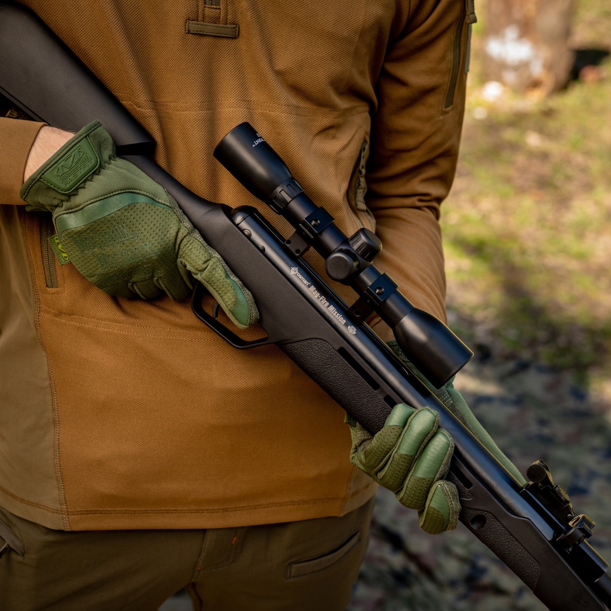 Wiatrówka Crosman Mag-Fire Mission Nitro Piston Elite 4,5 mm z lunetą 4x32